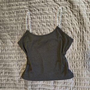 Y2K Chain Strap Cami Top